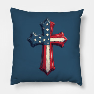 American Cross Savior Pillow