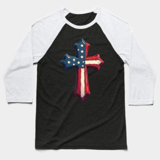 American Cross Savior Baseball T-Shirt