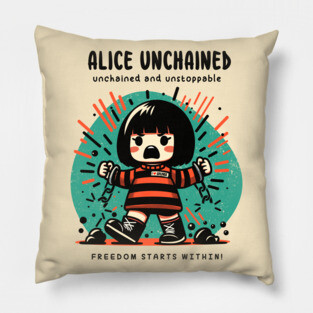 ALICE UNCHAINED Pillow
