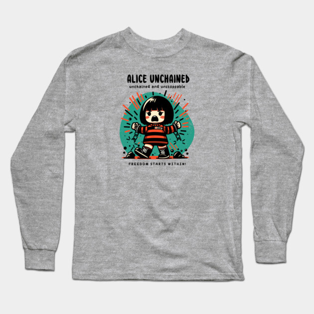 ALICE UNCHAINED Long Sleeve T-Shirt by Fabrik