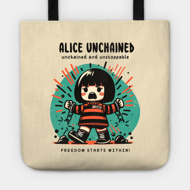 ALICE UNCHAINED Tote by Fabrik