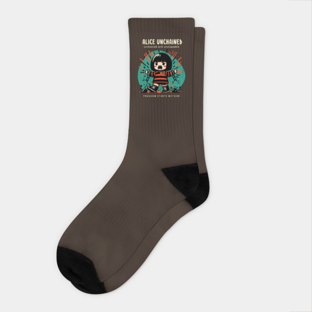 ALICE UNCHAINED Socks by Fabrik