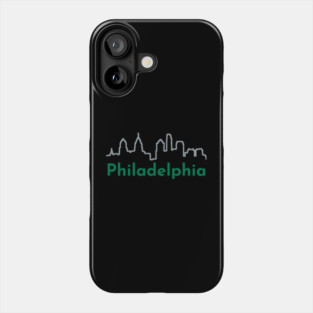 Philadelphia Skyline Phone Case