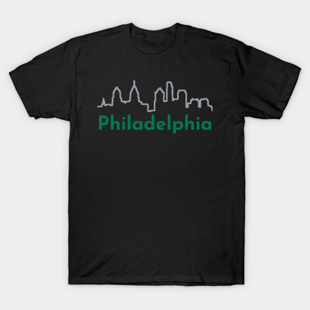 Philadelphia Skyline T-Shirt by DonWillisJrArt
