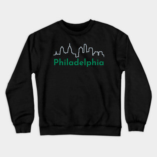 Philadelphia Skyline Crewneck Sweatshirt