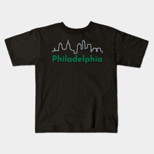 Philadelphia Skyline Kids T-Shirt