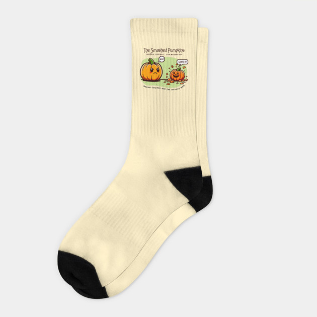 THE SMASHED PUMPKINS Socks by Fabrik