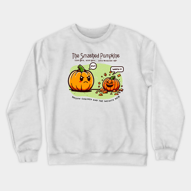 THE SMASHED PUMPKINS Crewneck Sweatshirt by Fabrik