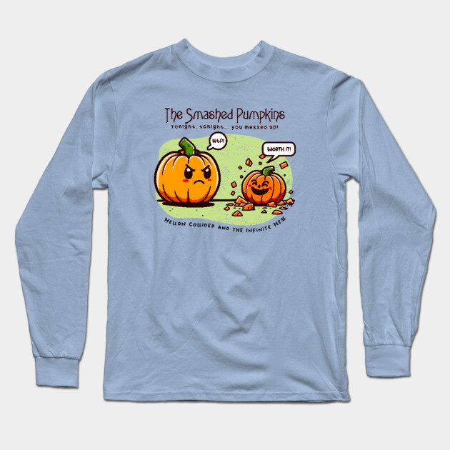 THE SMASHED PUMPKINS Long Sleeve T-Shirt by Fabrik
