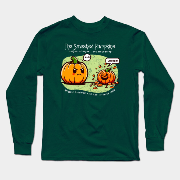 THE SMASHED PUMPKINS Long Sleeve T-Shirt by Fabrik