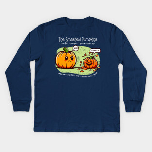 THE SMASHED PUMPKINS Kids Long Sleeve T-Shirt