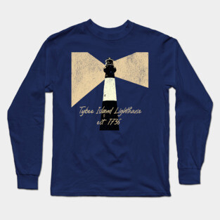 Tybee Island Lighthouse Long Sleeve T-Shirt