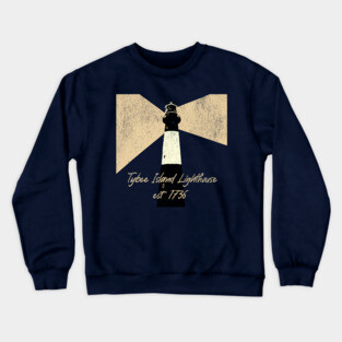 Tybee Island Lighthouse Crewneck Sweatshirt
