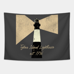 Tybee Island Lighthouse Tapestry