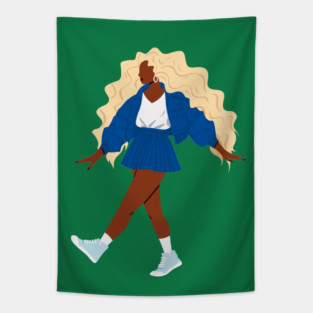 Crip Walk Tapestry