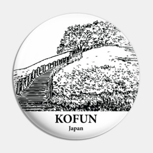 Kofun - Japan Pin