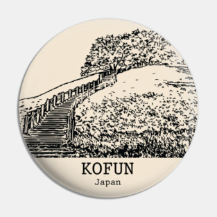 Kofun - Japan Pin