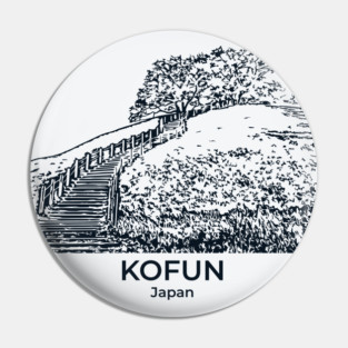 Kofun - Japan Pin