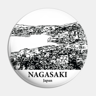 Nagasaki - Japan Pin