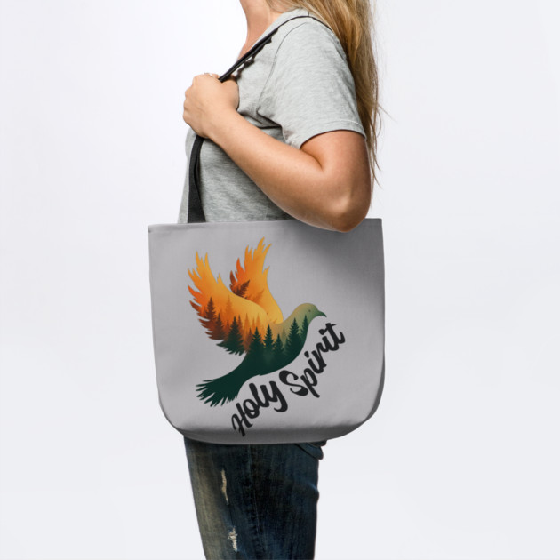 Divine Flame: The Holy Spirit's Guiding Wings by Rox