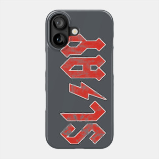 For Those About to SLAY - rock red Phone Case