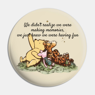 Winnie the Pooh Making Memories Pin