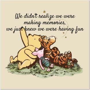 Winnie the Pooh Making Memories Posters and Art