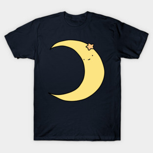 Cute Crescent Moon T-Shirt
