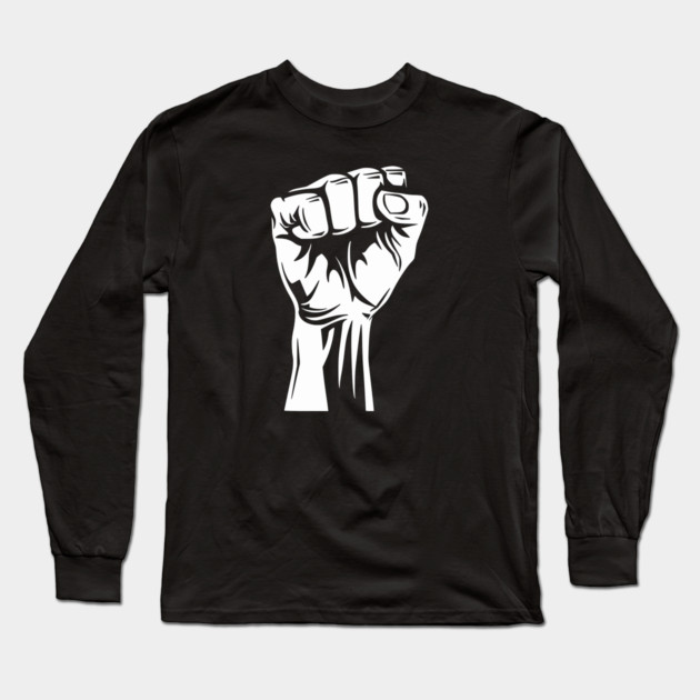 Protest fist Long Sleeve T-Shirt by UrbanLifeApparel