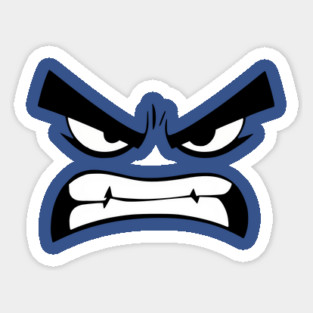 Mad Face, Angry Face Magnet