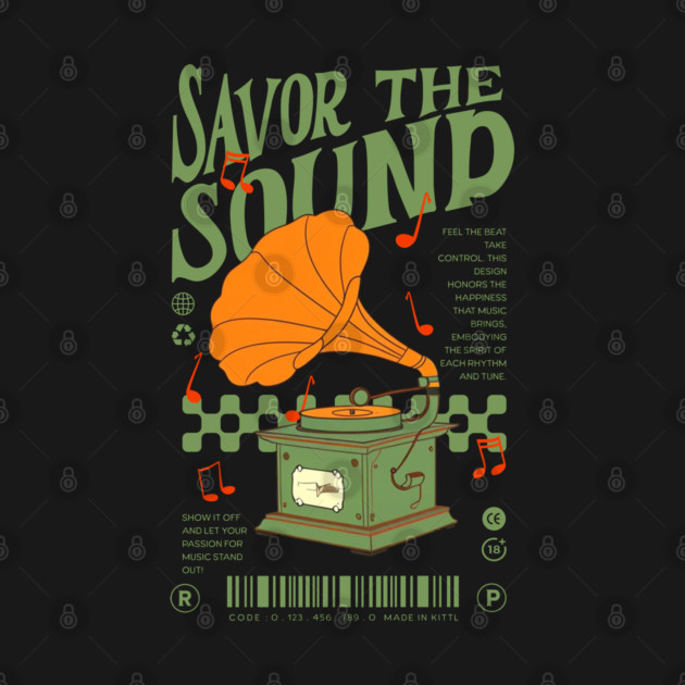 Savor The Sound by TEENIE DESIGN