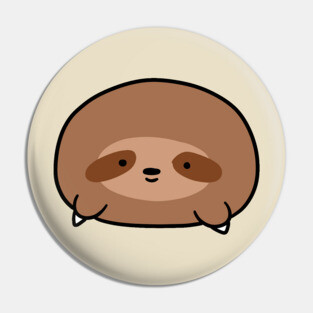 Sloth Blob Pin