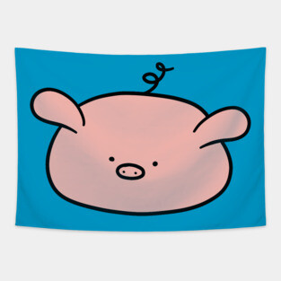Pig Blob Tapestry