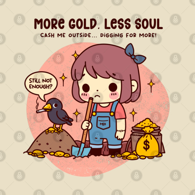MORE GOLD, LESS SOUL by Fabrik