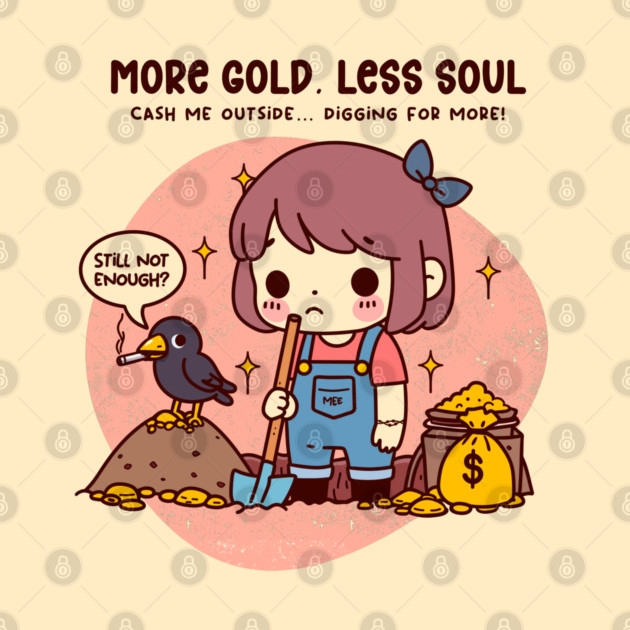 MORE GOLD, LESS SOUL by Fabrik