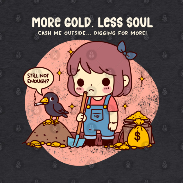 MORE GOLD, LESS SOUL by Fabrik