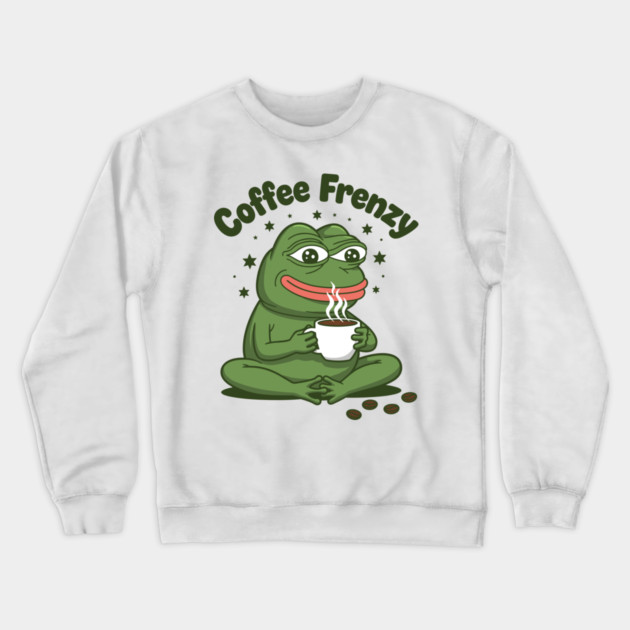 Coffee Frenzy Crewneck Sweatshirt by enrynz