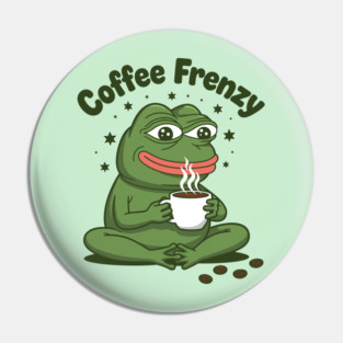 Coffee Frenzy Pin