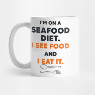Seafood Diet Mug