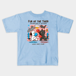 FUR OF THE TIGER Kids T-Shirt