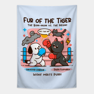 FUR OF THE TIGER Tapestry