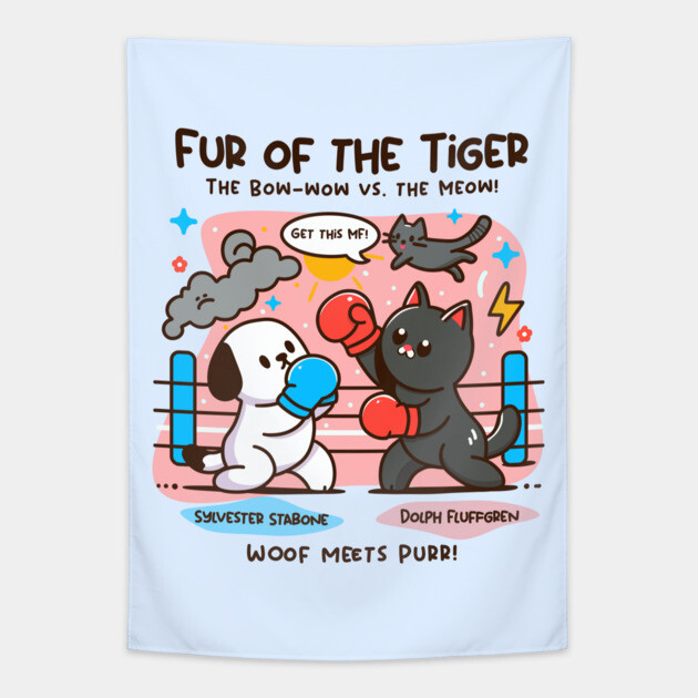 FUR OF THE TIGER Tapestry by Fabrik