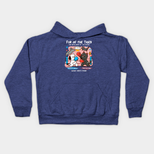 FUR OF THE TIGER Kids Hoodie by Fabrik