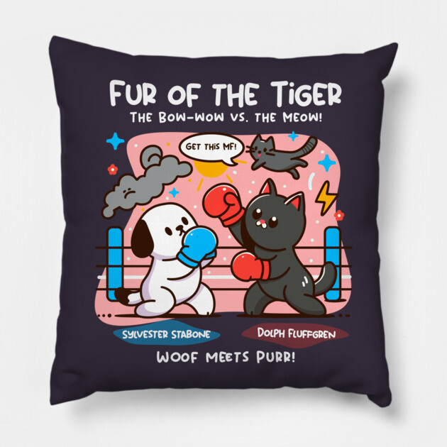 FUR OF THE TIGER Pillow by Fabrik