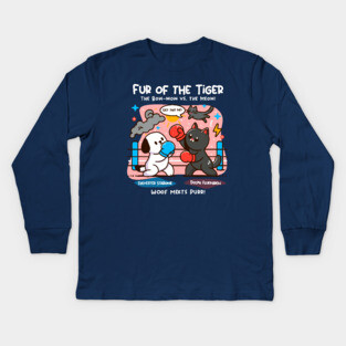 FUR OF THE TIGER Kids Long Sleeve T-Shirt