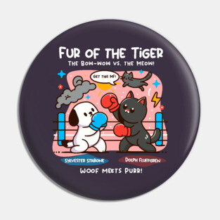 FUR OF THE TIGER Pin