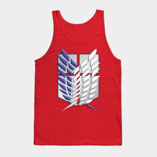 Survey Corps Attack on Titan Tank Top