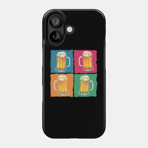 Pop Art Beer Phone Case by TopTenGraphics