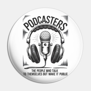 Podcasting Pin