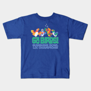 Go Birds! Tiki Room Kids T-Shirt